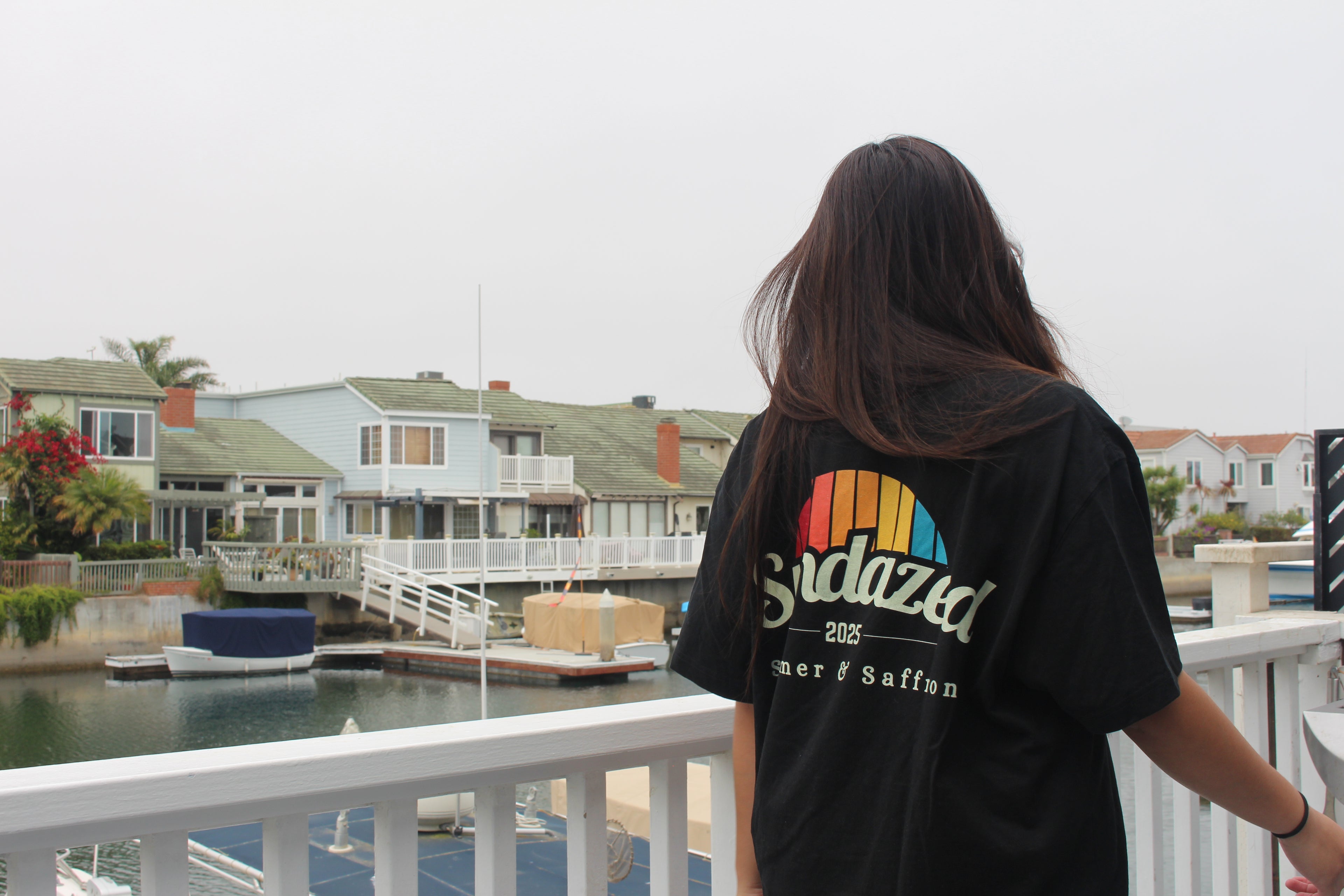 "Sundazed" Oversized Cotton T-Shirt